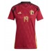 Camisa de time de futebol Bélgica Johan Bakayoko #19 Replicas 1º Equipamento Feminina Europeu 2024 Manga Curta